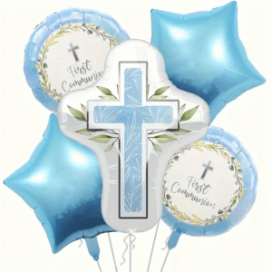crosses and stars balloons